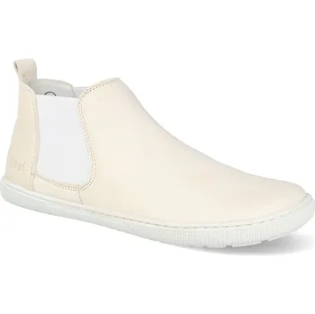 Dívčí obuv Barefoot kotníkové boty Koel - Farin Off White bílé Velikost: 43