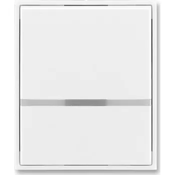 vypínač Kryt vypínače Time s průzorem bílá/bílá ABB 3558E-A00653 03