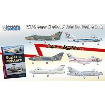 Plastikový model 1:72 SMB-2 Super Mystere (Duo Pack & Book)