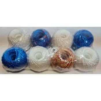 Lano motouz 250g PP, 120m, dTEX 20000, CZ, barevný