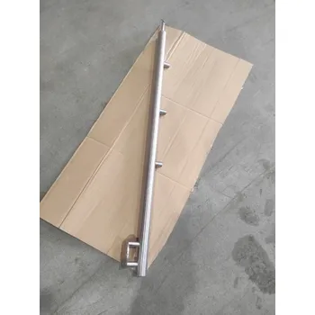 Zábradlí Sloupek O42,4 x 1170 mm, výplně 3x O12,0 mm, výplně - vnější, kotvení boční, AISI 304