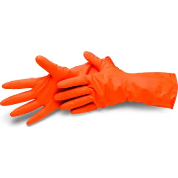 Pracovní rukavice Rukavice CLEANSTAR ORANGE Latex XL Schuller 42603