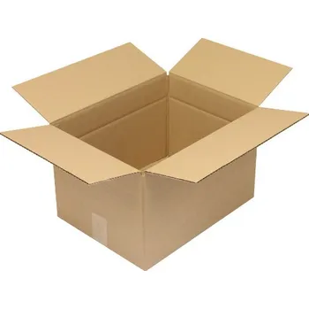 Karton Skládací krabice z vlnité lepenky, 1vrstvá, vnitřní rozměry 400 x 300 x 250 mm, kvalita 1.30C