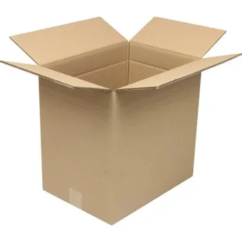 Karton Skládací krabice z vlnité lepenky, 2vrstvá, vnitřní rozměry 380 x 275 x 370 mm, kvalita 2.20BC
