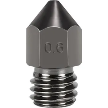 Příslušenství k 3D tiskárně Tryska z tvrzené oceli KINGROON MK8 0.6mm M6