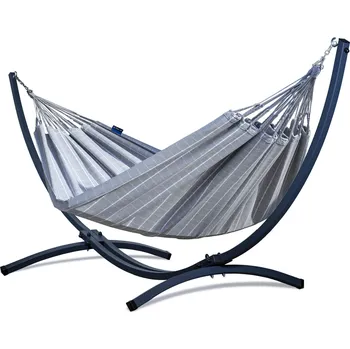 Zahradní nábytek POTENZA ocelový rám GRANDE 220kg + houpací síť Cartago Moon 220x160