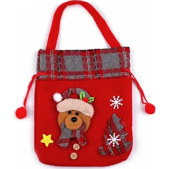 Dárková taška Dárková taška Vánoční medvídek (Dárková taška Vánoce)