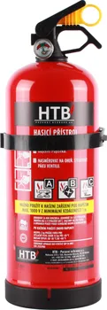 Hasicí přístroj HTB Požární ochrana 13A/89B/C práškový s revizí 2 kg