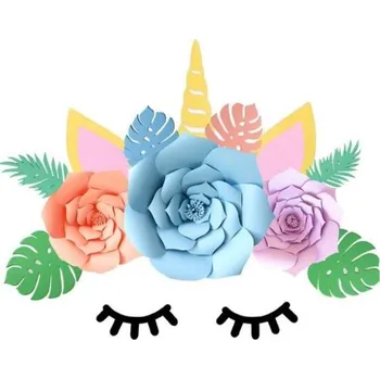 Party dekorace Godan DIY dekorace na stěnu Jednorožec