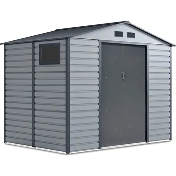 Zahradní domek MONTREAL 9x6 Light Grey