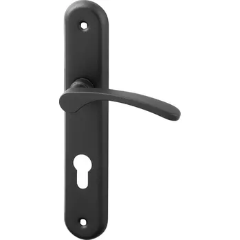 Dveřní kování ACT servis - Viola Provedení: PZ (vložkový zámek), Povrch: Grafit, Rozteč: 90 mm