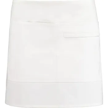 Pracovní zástěra Bargear Krátká barová zástěra KK513 White 69 x 38 cm