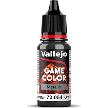 Vallejo Game Color 72054 Dark Gunmetal…