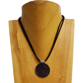 Náhrdelník Náhrdelník kruh černý