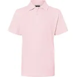 James&Nicholson Dětská polokošile JN070K Rose XXL (158/164)