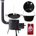 Smaltovaný kotlík 13 l + paella…