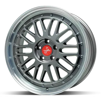Alu kolo Alu disk Keskin KT22 TG 8,5x19 5x112 ET30 titanový leštěný
