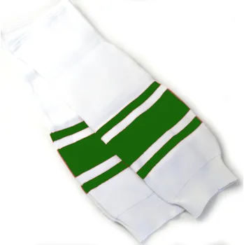 Stulpny JR, bílá-zelená, Junior Hejduk