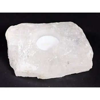 Svícen Magieprirody.cz Křišťál svícen 1.130 kg - svícen na svíčku přírodní #156