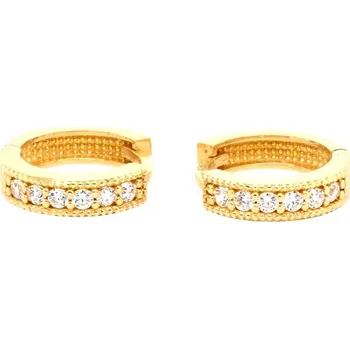 Náušnice Kroužky se zirkony Ø 11 mm