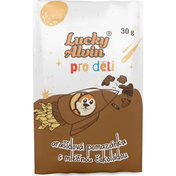 Arašídová pomazánka s mléčnou čokoládou - pro děti, 30 g