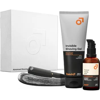 Péče o vousy Pokročilá sada na holení pro muže BEVIRO Advanced shaving set