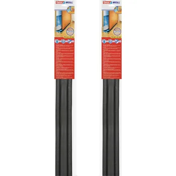 Izolační páska tesa 05418-00500-05 dvojité těsnění dveří tesaMOLL® antracitová (d x š) 0.95 m x 25 mm 2 ks