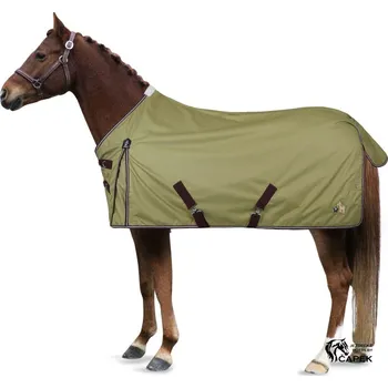 Deka pro koně Deka výběhová Horze -MONSTER 0G- - Béžovozelená - 85cm
