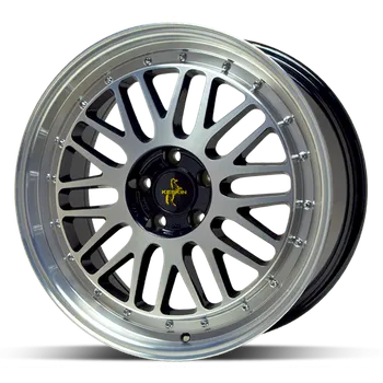 Alu kolo Alu disk Keskin KT22 BFP 8,5x19 5x112 ET45 černý leštěný