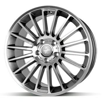 Disk Alu disk Keskin KT15 PFP 8x18 5x112 ET30 titanový leštěný