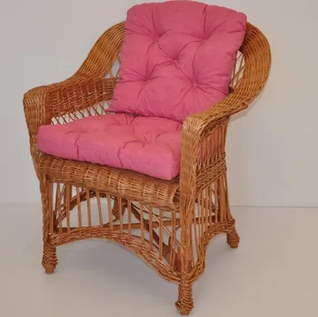 Zahrada Axin Trading s.r.o. Křeslo Weigier přírodní - polstr malinový melír