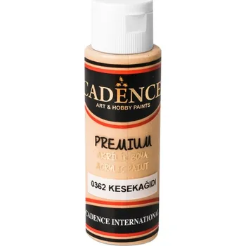Vodová barva Cadence Akrylová barva Cadence Premium, 70 ml - paper bag, béžová krémová