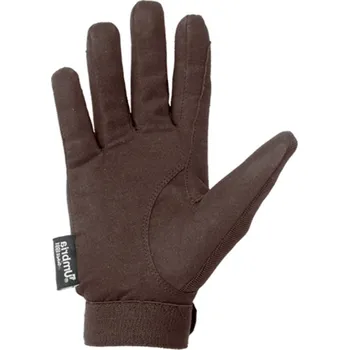 Jezdecké rukavice Umbria Equitazione Rukavice jezdecké Amara Polyester Umbria Equitazione, hnědé XXS