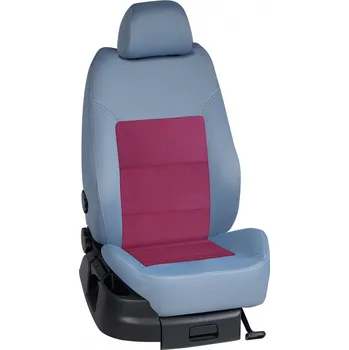 Potah sedadla Autopotahy Škoda SUPERB / od r.2019->, IV 4-dveře ( Sedan ), KOMFORT > OR 0421 (OR 0421 / Světle modrý bok)