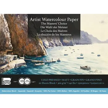 Blok Akvarelový blok Baohong 23x31cm cold pressed 300g (Akvarelový blok Baohong 23x31cm cold pressed 300g)