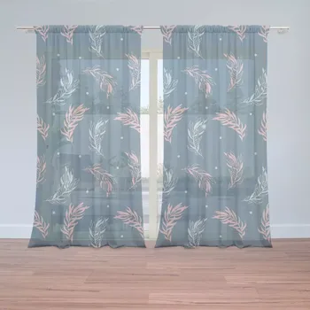 Záclona Záclony Barevná peříčka : 2 ks - 150x250 cm - Sablio