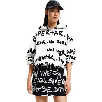 Pánská mikina Desigual Dámska mikina KORA Bílá L Mikina