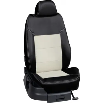Potah sedadla Autopotahy Seat TOLEDO / od r.2016->, 4/5 dveří, KOŽENKA > OR 0277 (OR 0277 / Černý koženkový bok)