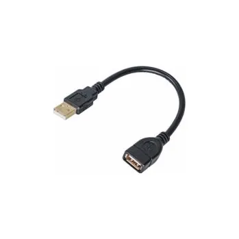 Počítač Akyga kabel USB A-A 15cm /černá