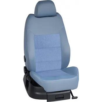 Potah sedadla Autopotahy Seat CORDOBA / od r.1998->, 5-dveří, KOMFORT > OR 0420 (OR 0420 / Světle modrý bok)