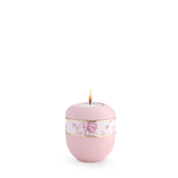 Smuteční dekorace Keramická miniurna Pastell II - Lila