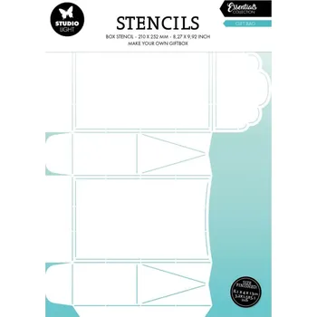 Studio Light Šablona na obkreslení Studio Light - Dárková taštička