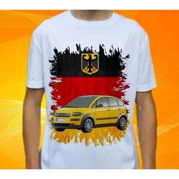 Pánské tričko tričko Audi A2 XL (tričko s autem , auto moto , veterán , sportovní , závodní a retro auta)