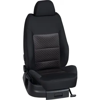 Potah sedadla Autopotahy Škoda RAPID / od r.2016->, 5 dveří, Ambition, STANDARD > K0012 (K0012 / Černý bok)