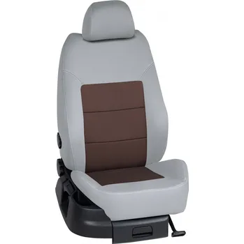 Potah sedadla Autopotahy Opel COMBO / od r.2018->, 5 Míst, KOMFORT > OR 0401 (OR 0401 / Světle šedý bok)