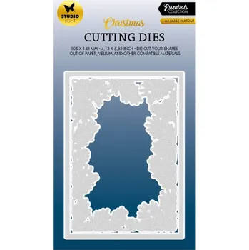 Studio Light Vyřezávací šablony Studio Light, 2 ks - Rámeček z jehličí