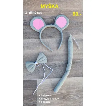 RC model auta MYŠKA - 3-dílný set