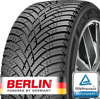 Celoroční osobní pneu Pneumatiky BERLIN TIRES all season 1 xl m+s 3pmsf 205/55 R16 94V