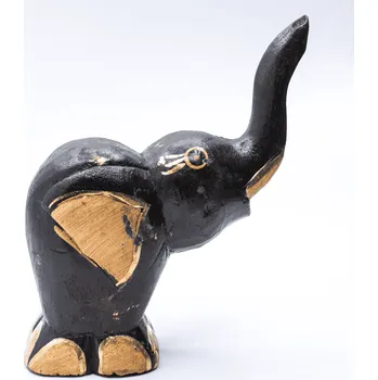 Milujeme Kameny Slon - soška - dřevěná - VADA VAD147 398349