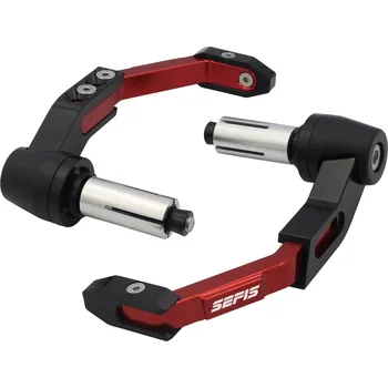 Chránič ruky pro motocykl SEFIS Protech CNC chrániče páček Honda Barva chráničů páček Černá